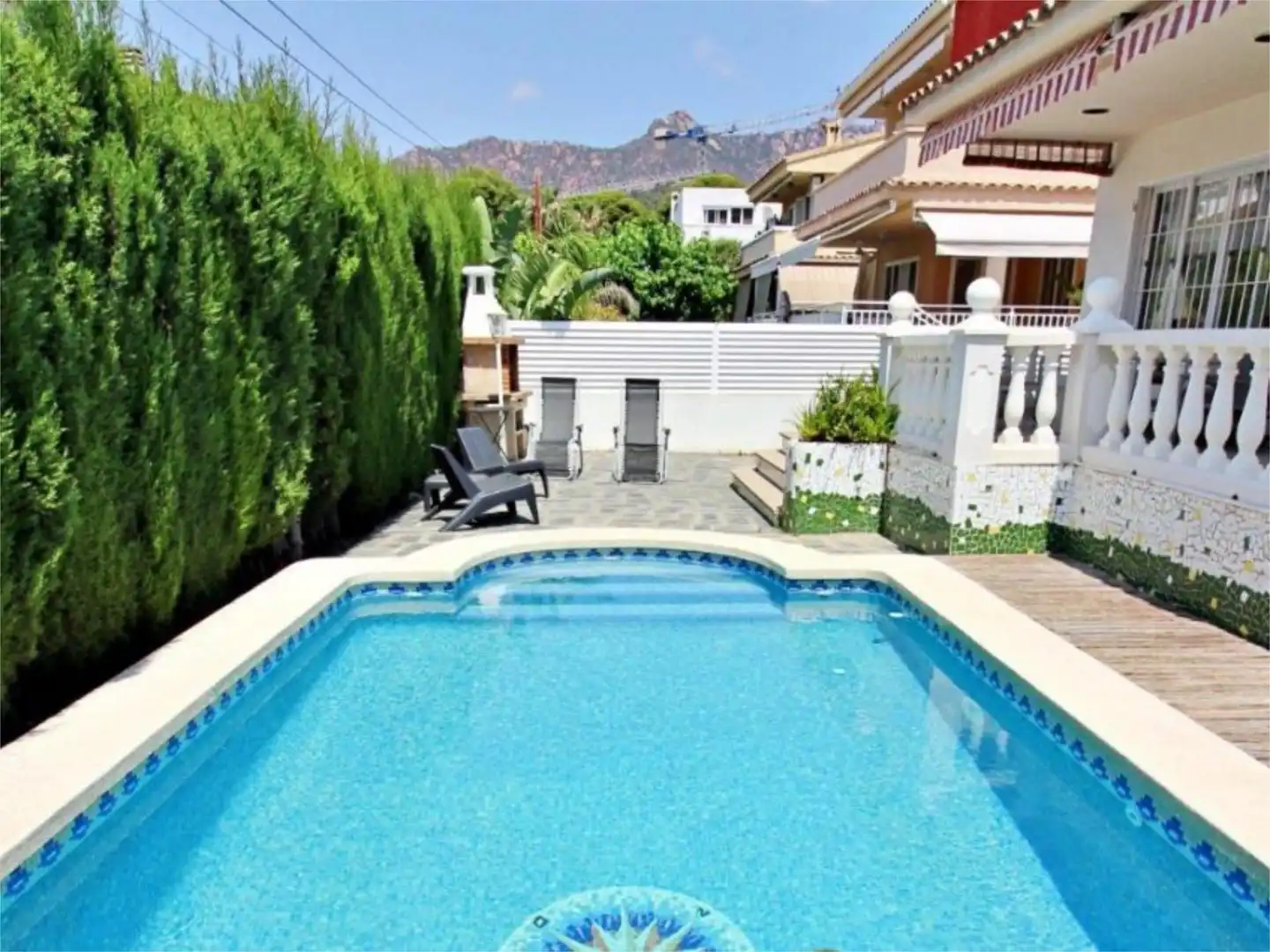 Piscina de Casa o chalet en venta en Benicasim / Benicàssim con Aire acondicionado, Terraza y Piscina