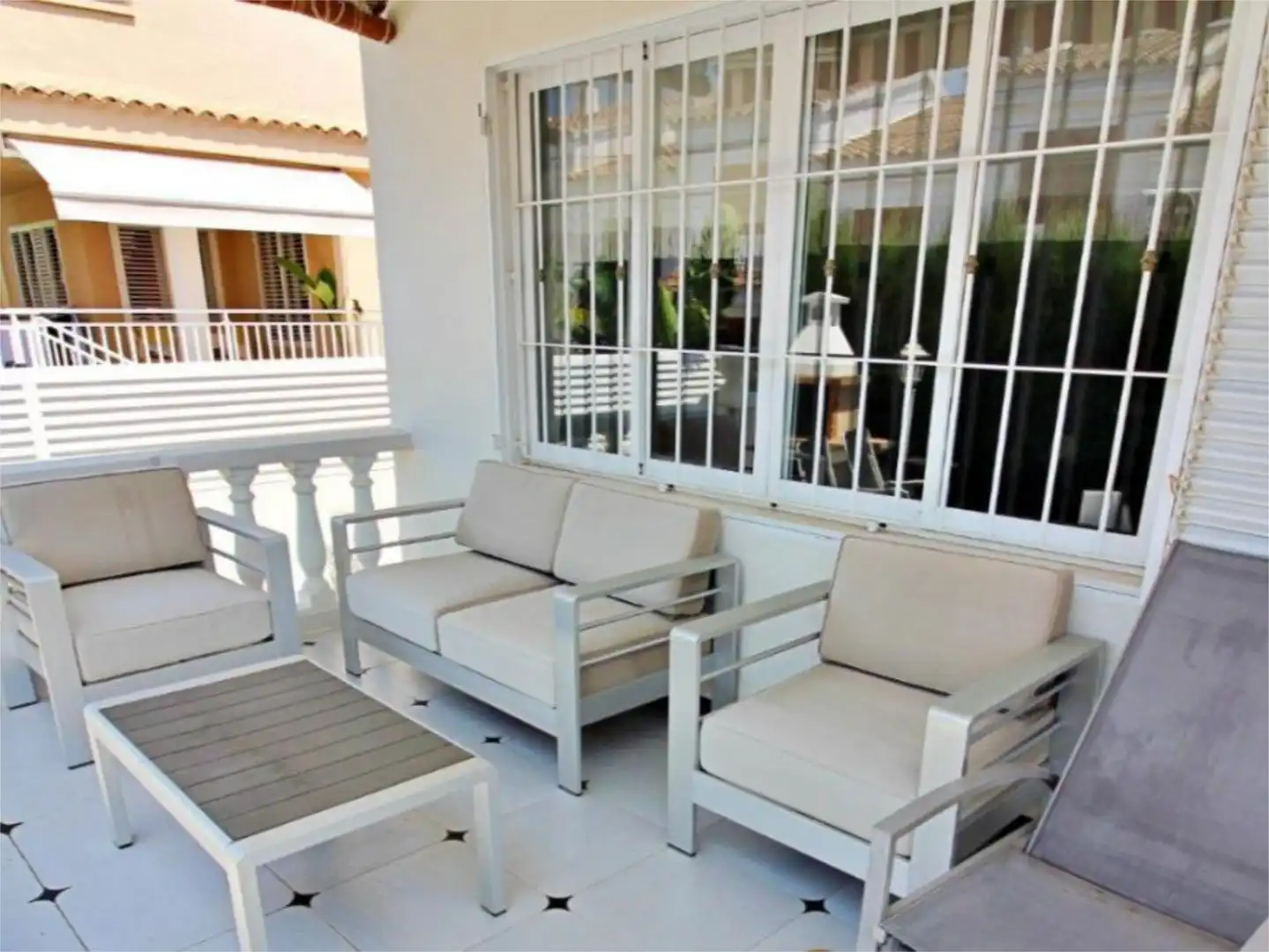 Terraza de Casa o chalet en venta en Benicasim / Benicàssim con Aire acondicionado, Terraza y Piscina