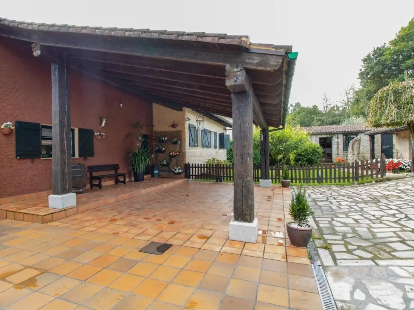 Casa o chalet en venta en Aldea Guimarans, 53, Bugallido Jardín de Casa o chalet en venta en Ames con Terraza, Piscina y Balcón