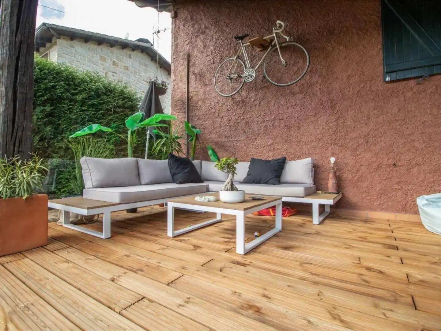 Casa o chalet en venta en Aldea Guimarans, 53, Bugallido Terraza de Casa o chalet en venta en Ames con Terraza, Piscina y Balcón