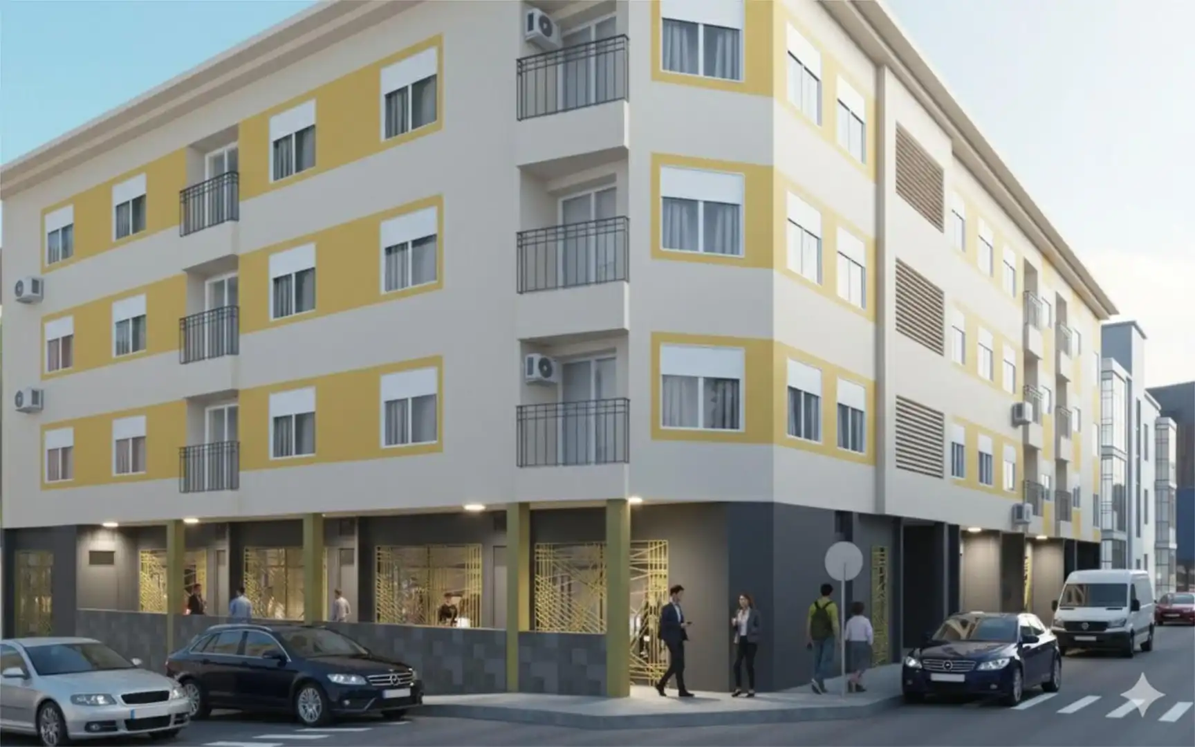 Vista exterior de Piso en venta en Petrer