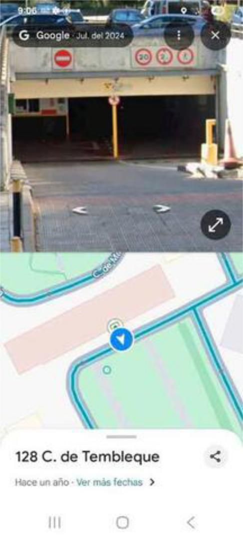 Exterior view of Garage to rent in  Madrid Capital