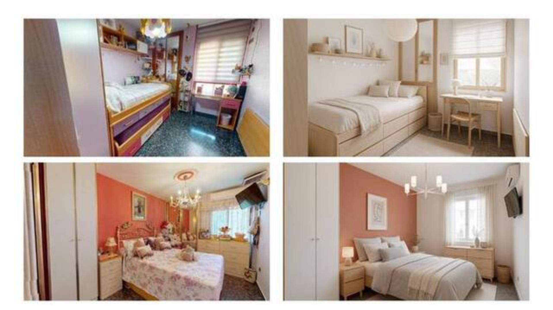 Dormitori de Apartament en venda en Villajoyosa / La Vila Joiosa amb Terrassa i Piscina