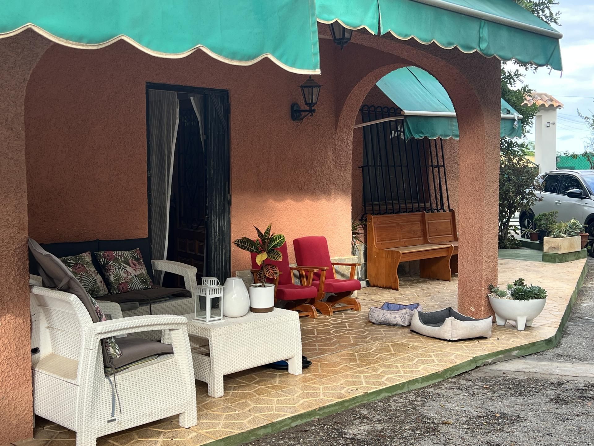 Terrassa de Casa o xalet en venda en Torrevieja amb Aire condicionat, Jardí privat i Terrassa