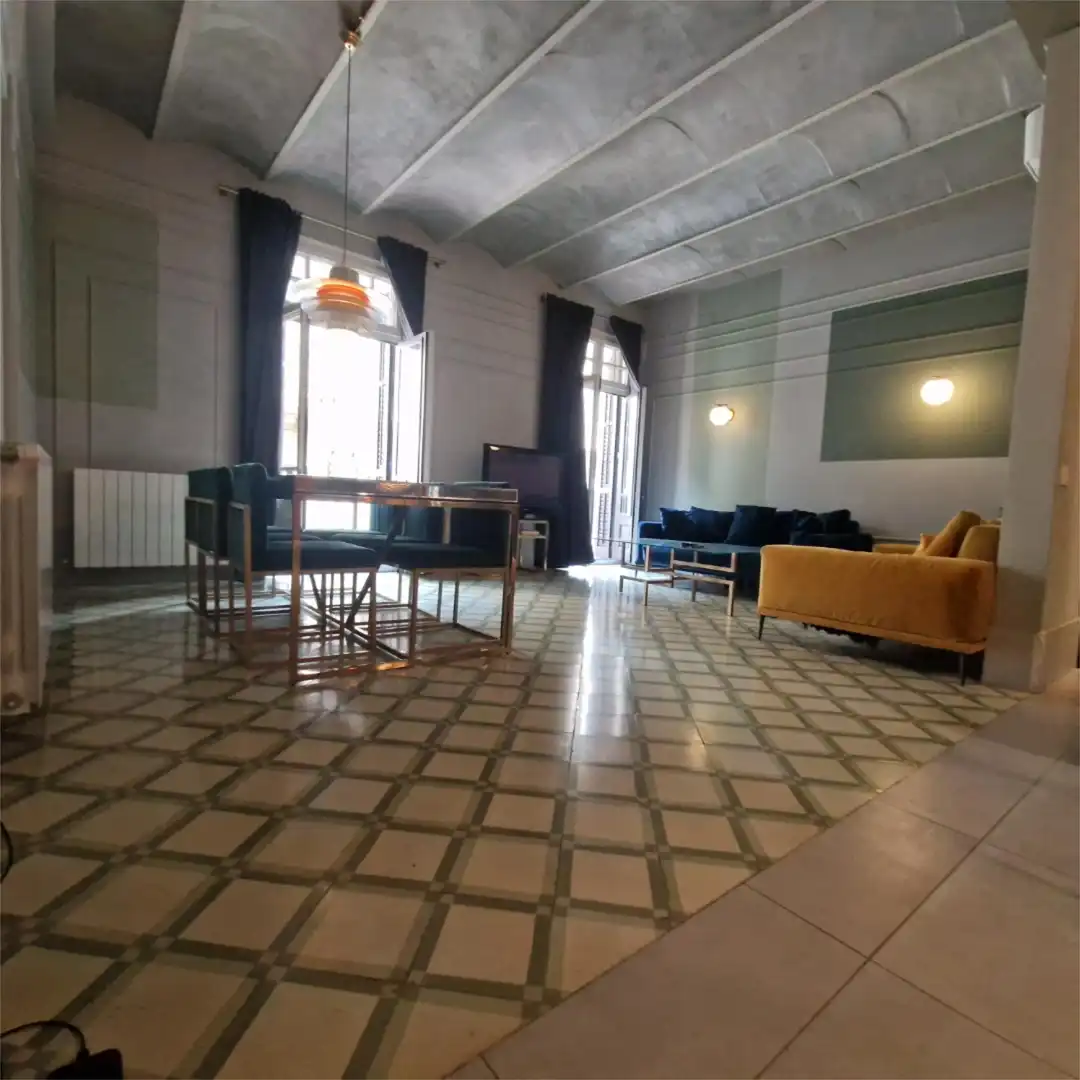 Piso en venta en Carrer de Sèneca, 8, Vila de Gràcia Sala de estar de Piso en venta en Barcelona Capital con Aire acondicionado