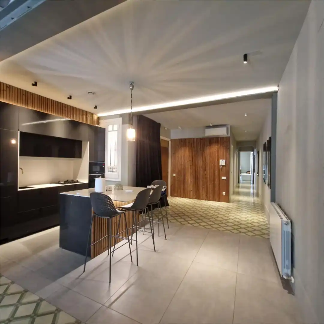 Piso en venta en Carrer de Sèneca, 8, Vila de Gràcia Cocina de Piso en venta en Barcelona Capital con Aire acondicionado