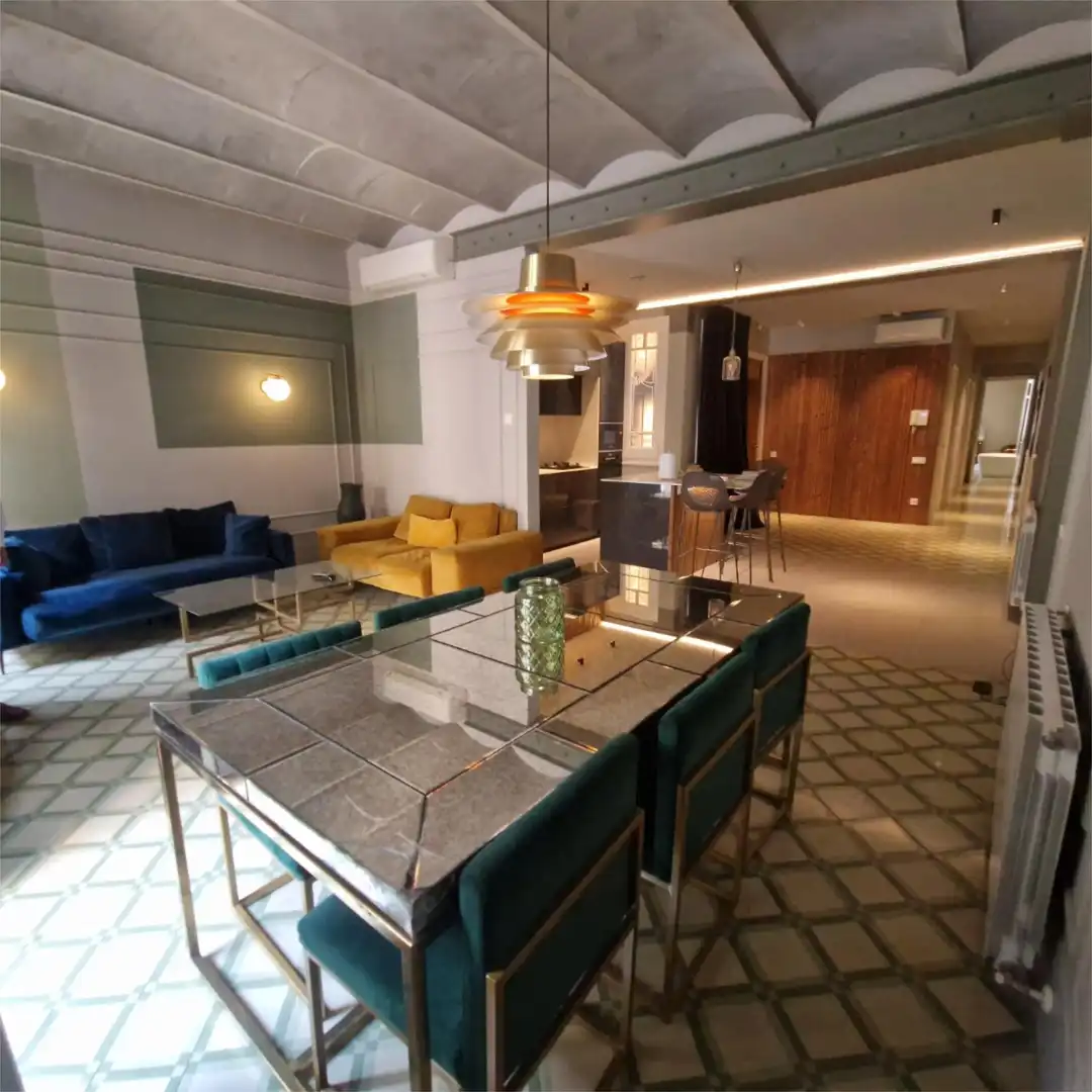 Piso en venta en Carrer de Sèneca, 8, Vila de Gràcia Comedor de Piso en venta en Barcelona Capital con Aire acondicionado