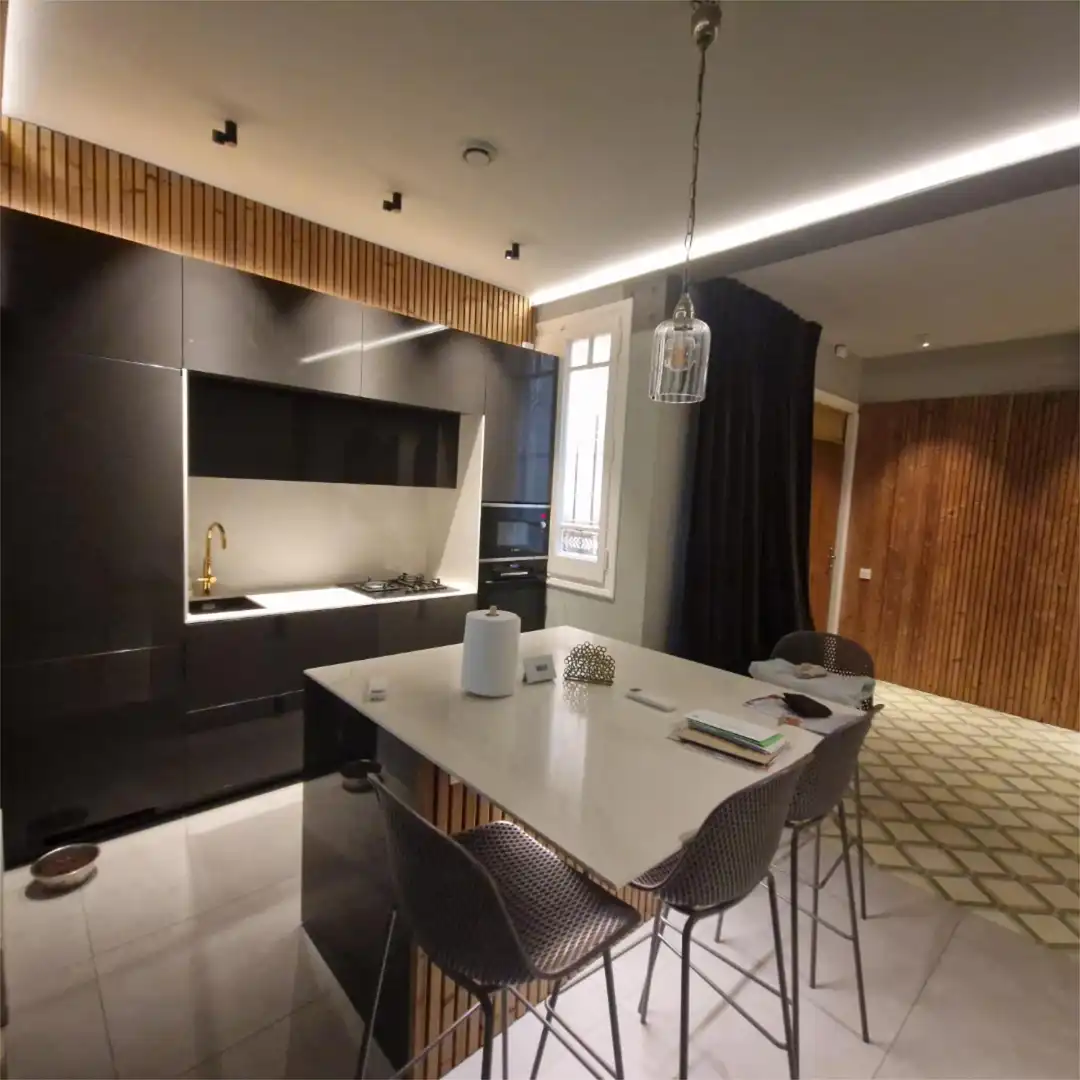 Piso en venta en Carrer de Sèneca, 8, Vila de Gràcia Cocina de Piso en venta en Barcelona Capital con Aire acondicionado