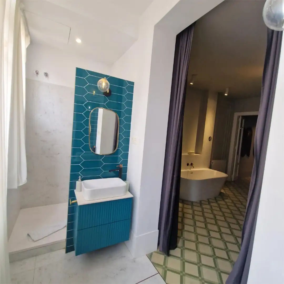 Piso en venta en Carrer de Sèneca, 8, Vila de Gràcia Baño de Piso en venta en Barcelona Capital con Aire acondicionado