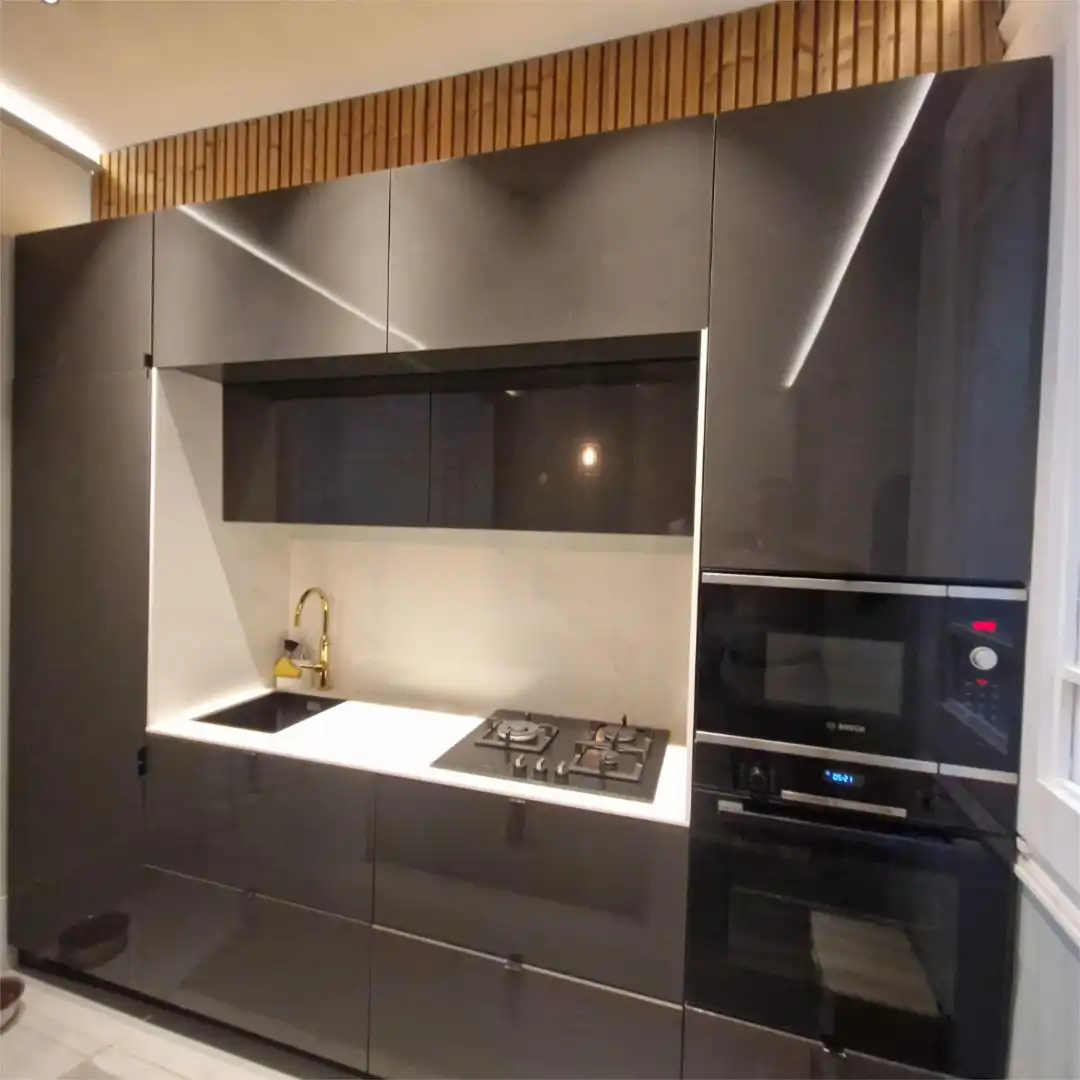 Piso en venta en Carrer de Sèneca, 8, Vila de Gràcia Cocina de Piso en venta en Barcelona Capital con Aire acondicionado