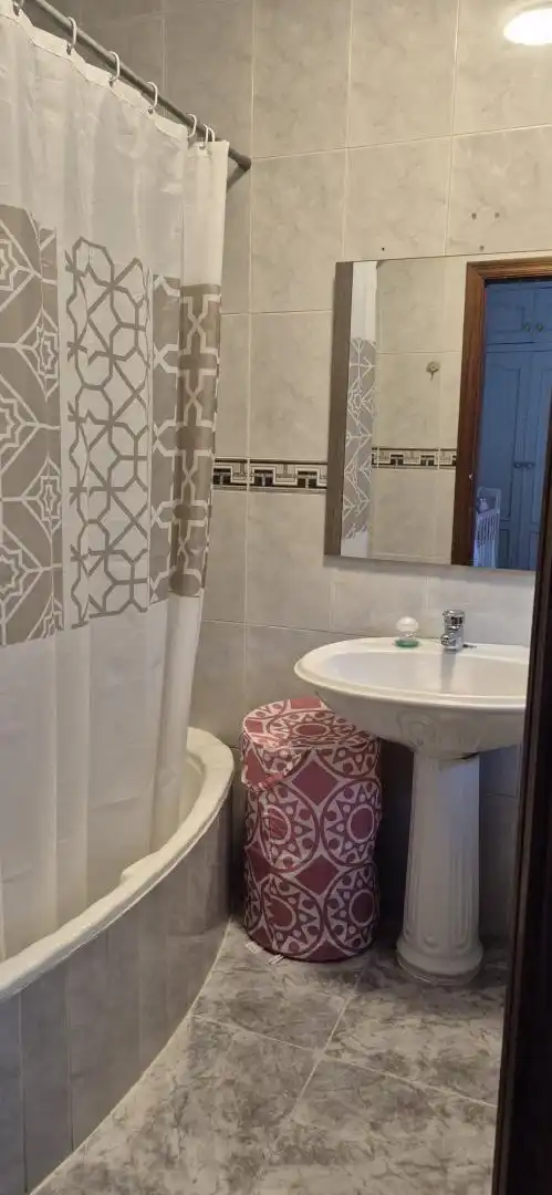 Bathroom of Flat for sale in Baena  with Air Conditioner, Terrace and Storage room