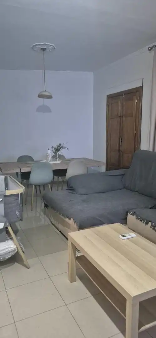 Living room of Flat for sale in Baena  with Air Conditioner, Terrace and Storage room