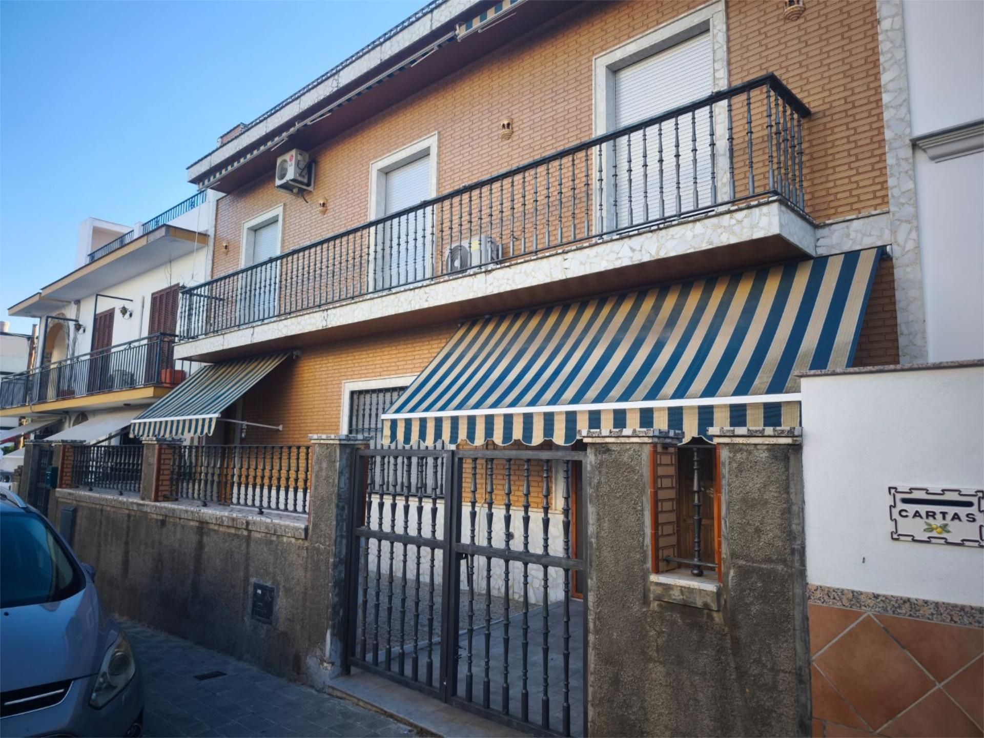 Exterior view of Flat for sale in Santiponce  with Air Conditioner, Private garden and Terrace