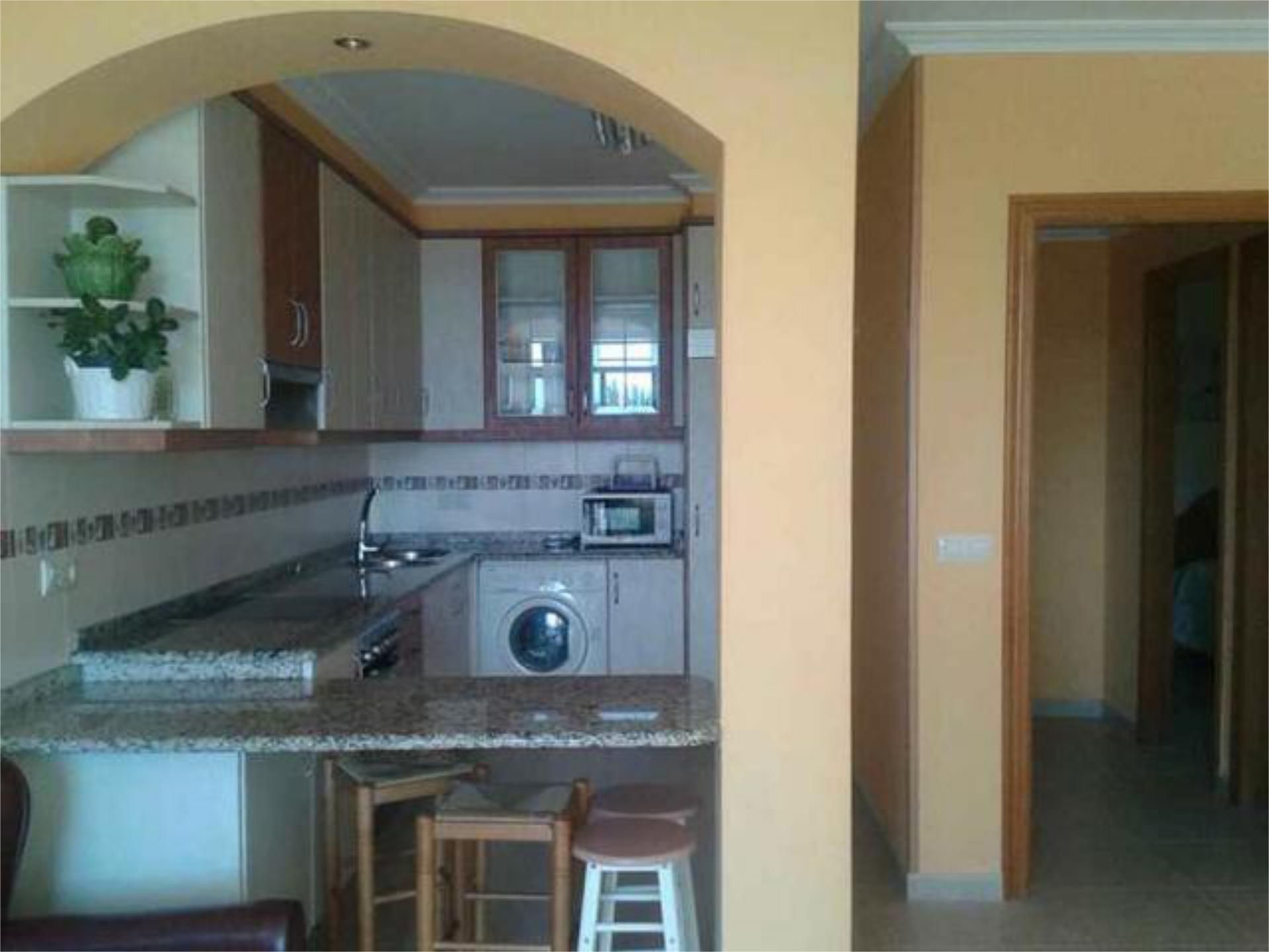 Kitchen of Flat to rent in Sanxenxo  with Terrace and Furnished
