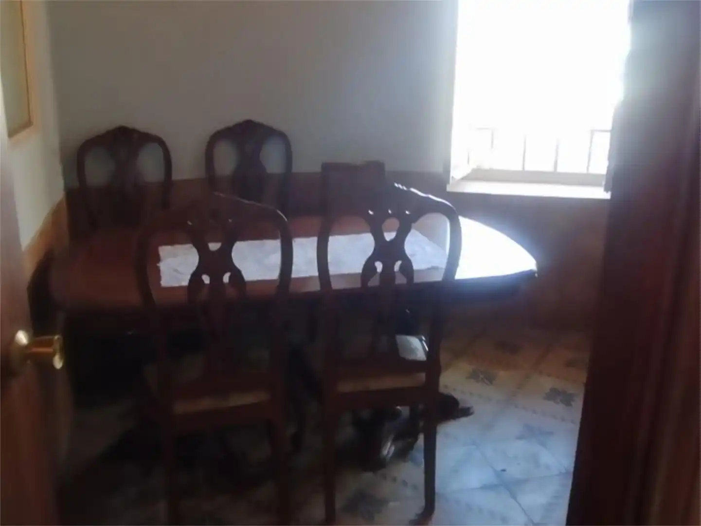 Dining room of Flat for sale in Manzanal de Arriba  with Furnished and Balcony
