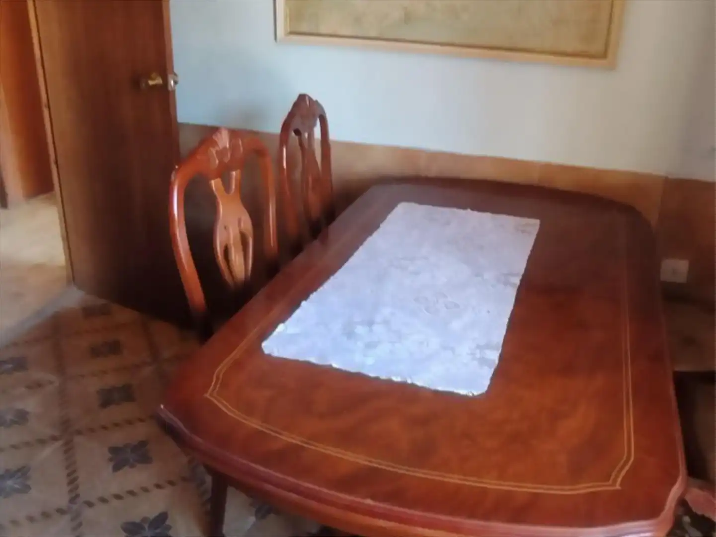 Dining room of Flat for sale in Manzanal de Arriba  with Furnished and Balcony