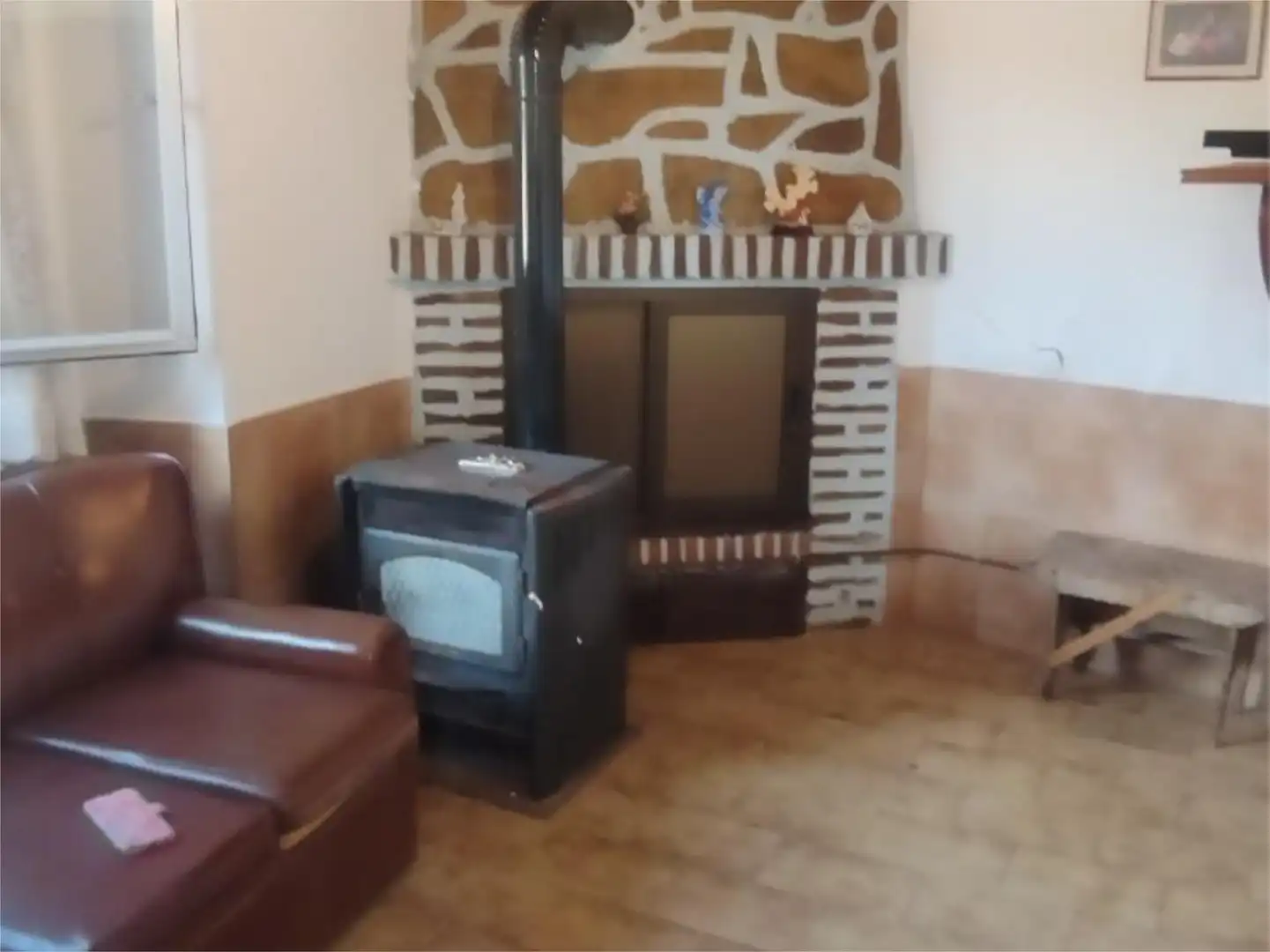 Living room of Flat for sale in Manzanal de Arriba  with Furnished and Balcony