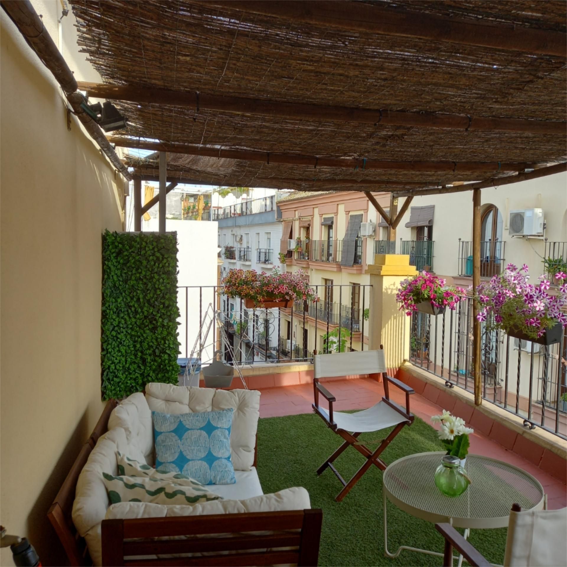 Terrace of Attic to rent in  Sevilla Capital  with Air Conditioner, Heating and Terrace