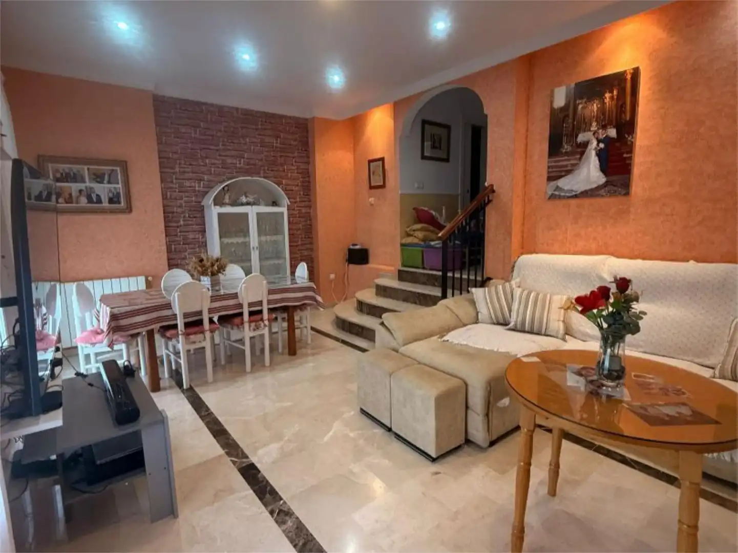 Casa o chalet en venta en Calle Constitución de 1883, 10, Fuentemora Sala de estar de Casa o chalet en venta en Antequera con Aire acondicionado, Calefacción y Terraza