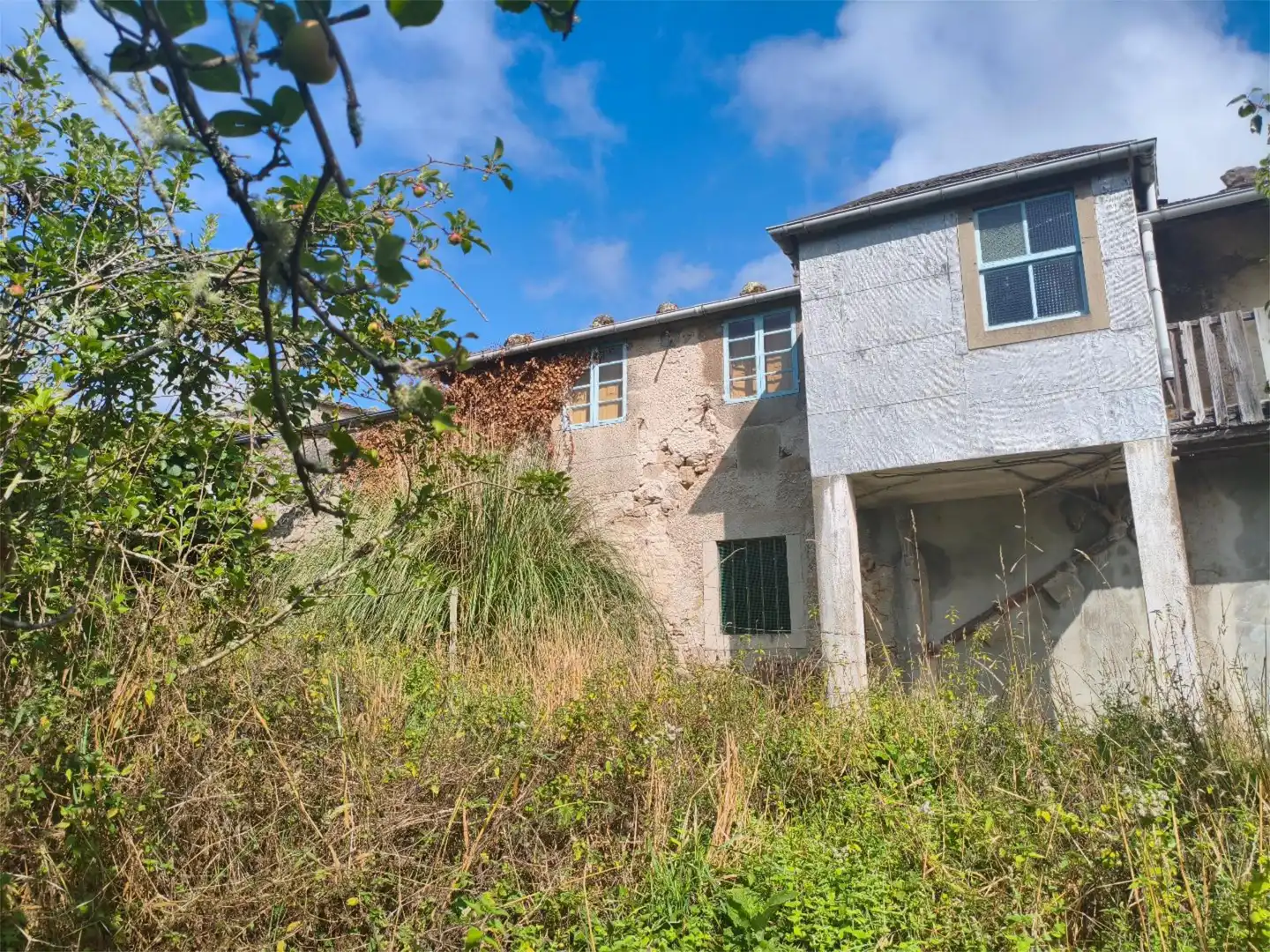 Exterior view of Flat for sale in Ourol  with Private garden