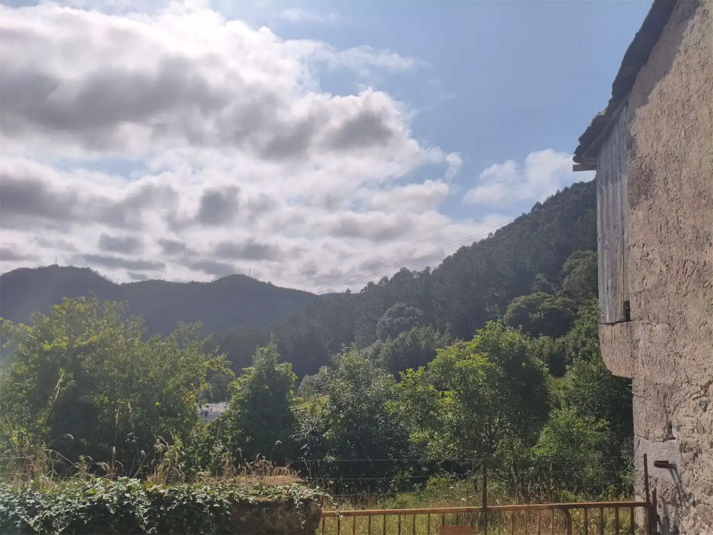 Exterior view of Flat for sale in Ourol  with Private garden