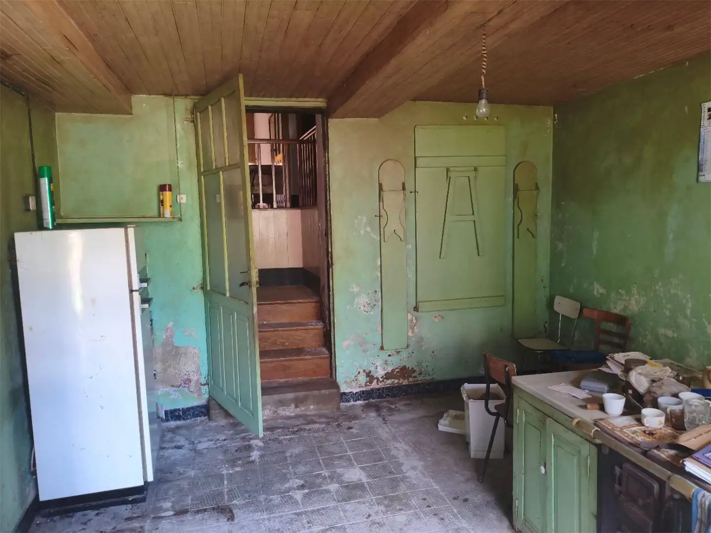 Kitchen of Flat for sale in Ourol  with Private garden