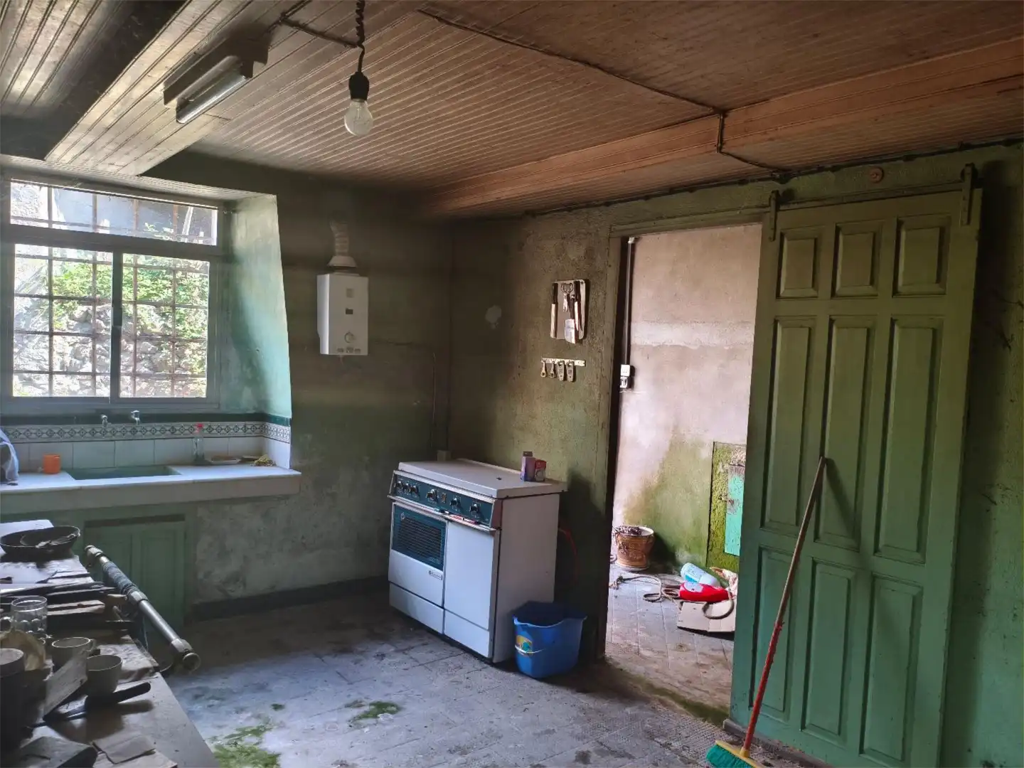 Kitchen of Flat for sale in Ourol  with Private garden
