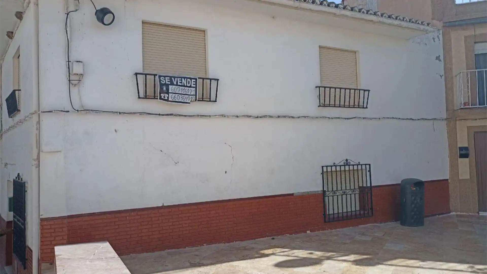 Vista exterior de Casa adosada en venda en Zafarraya