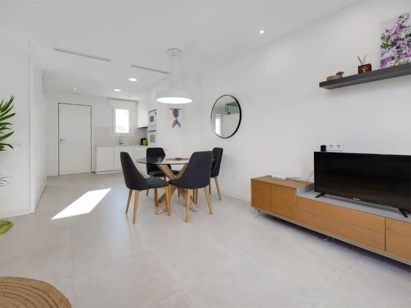 Flat for sale in Calle Francisco de Quevedo, 11, Aguas Nuevas Dining room of Flat for sale in Torrevieja with Air Conditioner, Terrace and Swimming Pool