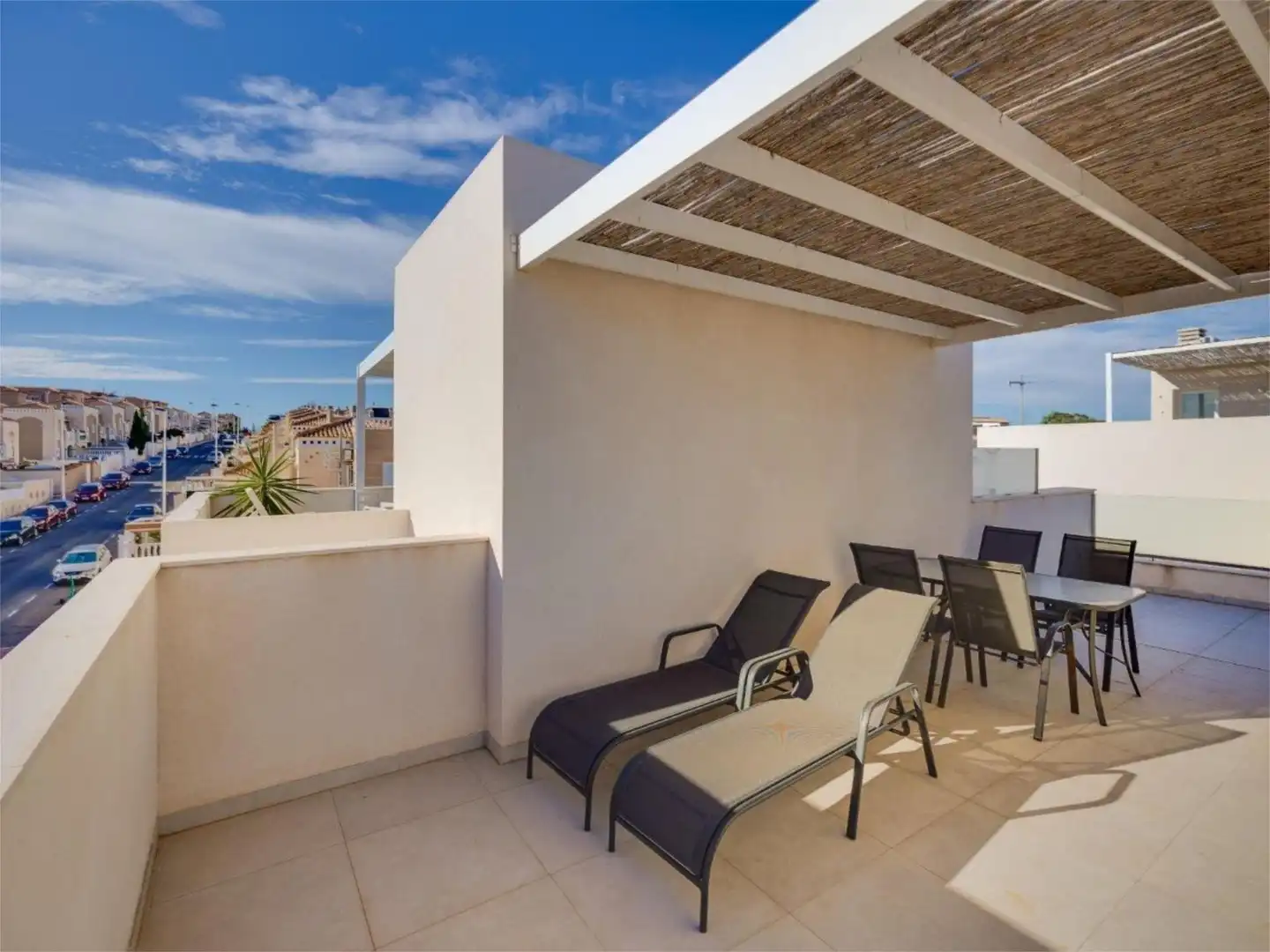 Flat for sale in Calle Francisco de Quevedo, 11, Aguas Nuevas Terrace of Flat for sale in Torrevieja with Air Conditioner, Terrace and Swimming Pool