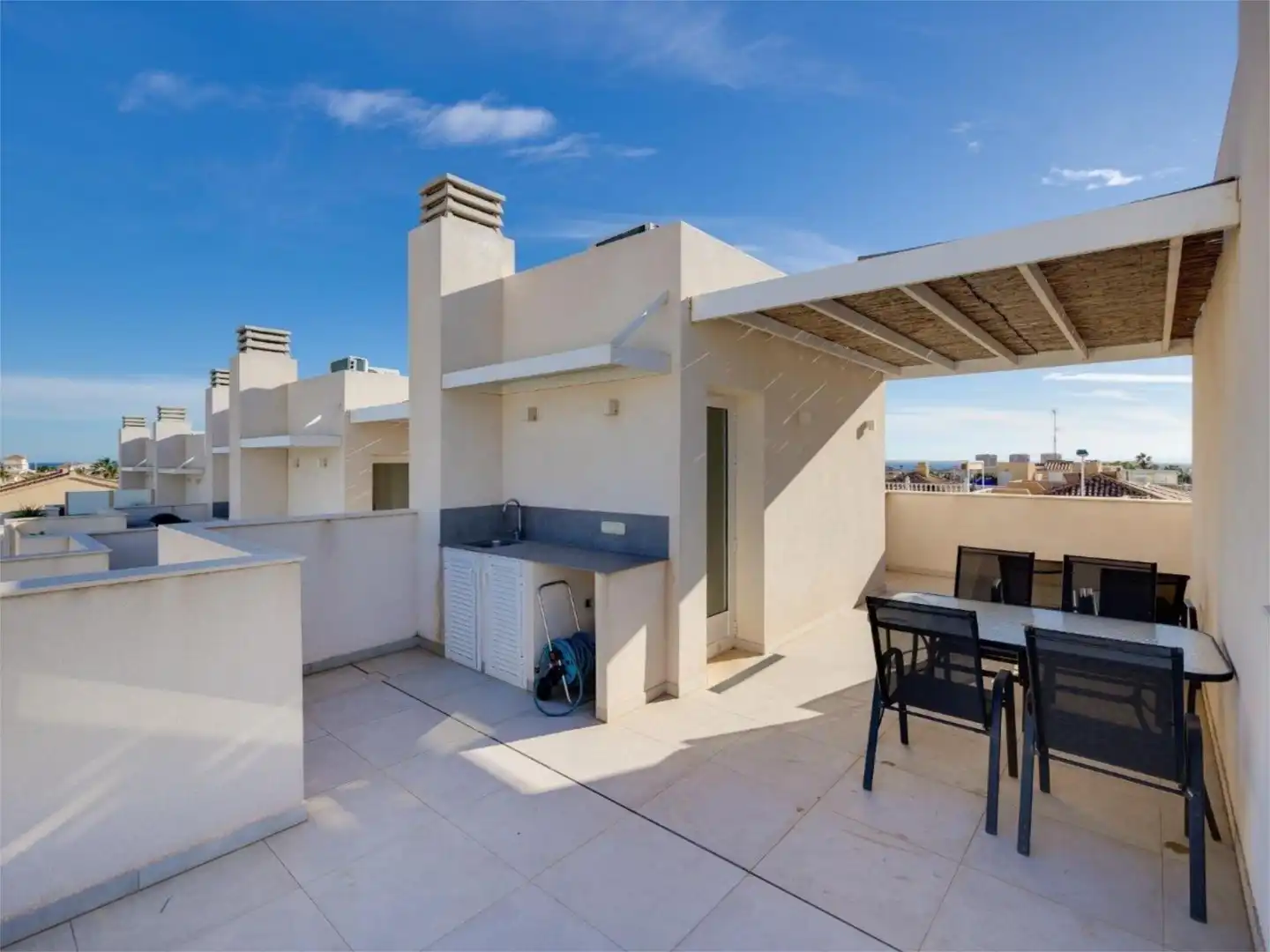 Flat for sale in Calle Francisco de Quevedo, 11, Aguas Nuevas Terrace of Flat for sale in Torrevieja with Air Conditioner, Terrace and Swimming Pool