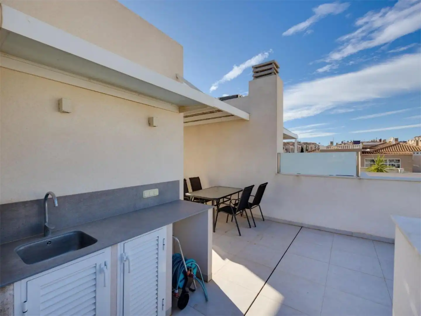 Flat for sale in Calle Francisco de Quevedo, 11, Aguas Nuevas Terrace of Flat for sale in Torrevieja with Air Conditioner, Terrace and Swimming Pool