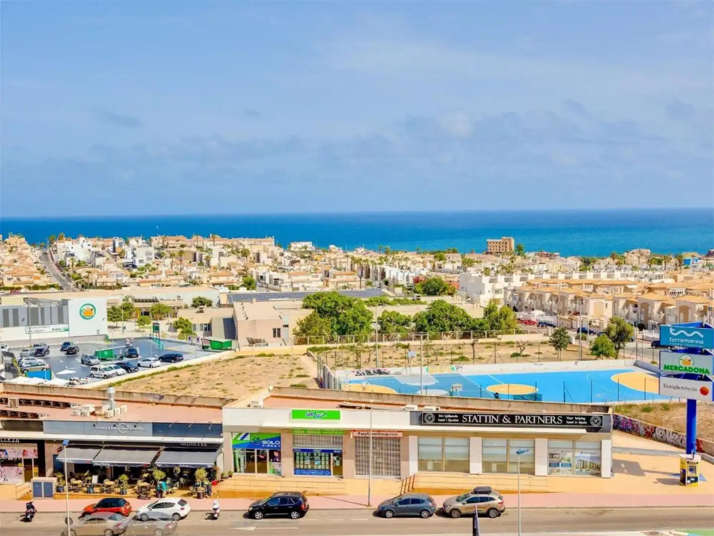 Flat for sale in Calle Francisco de Quevedo, 11, Aguas Nuevas Exterior view of Flat for sale in Torrevieja with Air Conditioner, Terrace and Swimming Pool