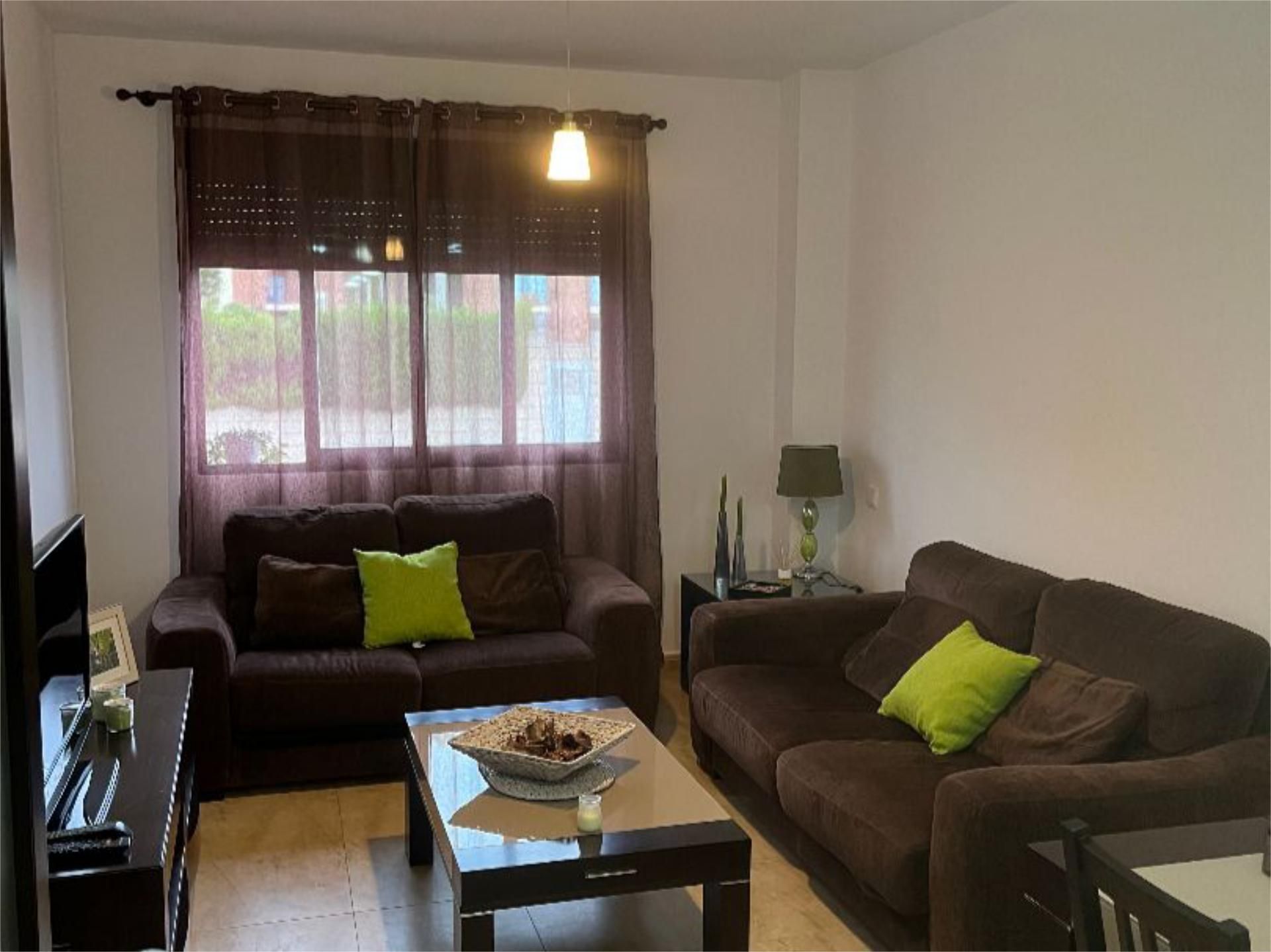 Living room of Flat to rent in Miramar  with Terrace, Furnished and Community parking