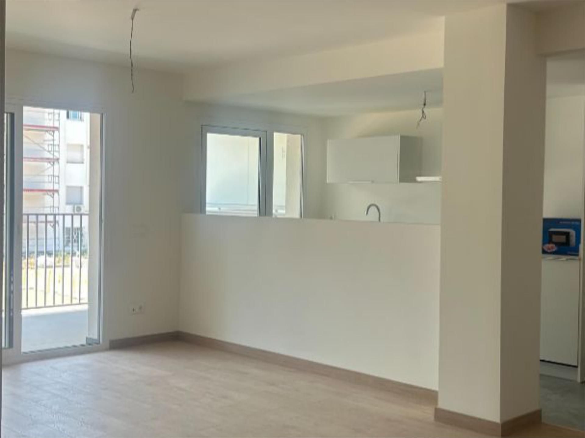 Kitchen of Flat for sale in Vilanova i la Geltrú  with Air Conditioner, Terrace and Swimming Pool