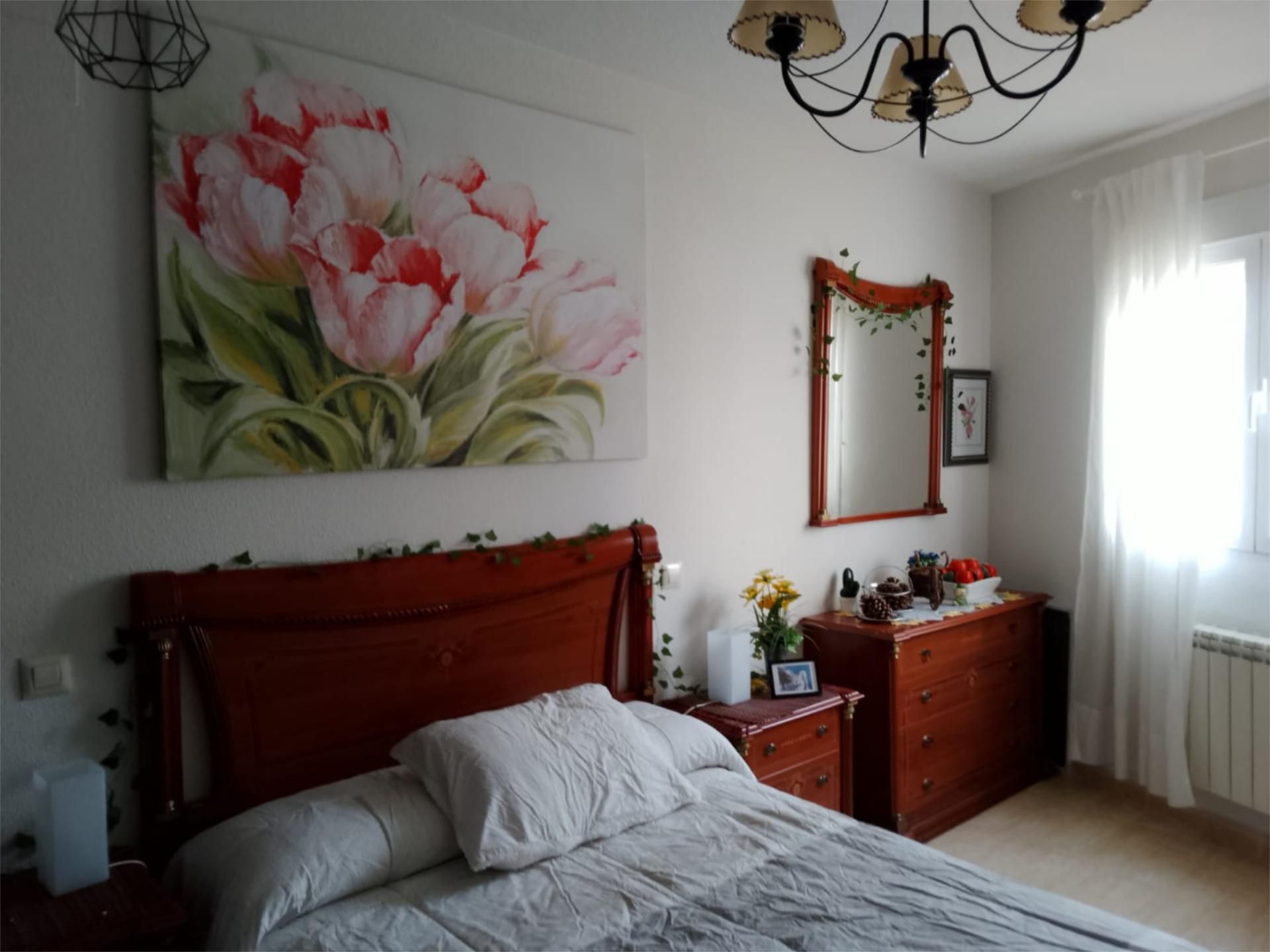 Schlafzimmer von Wohnung zum verkauf in Armuña de Tajuña mit Klimaanlage, Heizung und Möbliert