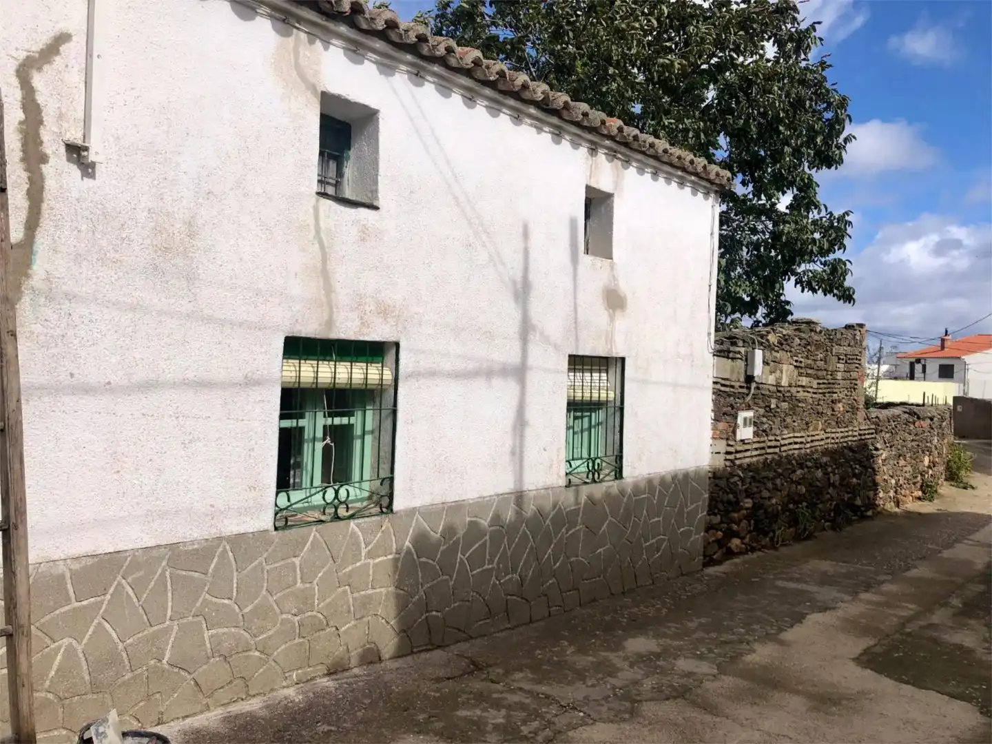 Exterior view of Flat for sale in Mohedas de la Jara  with Heating, Private garden and Storage room