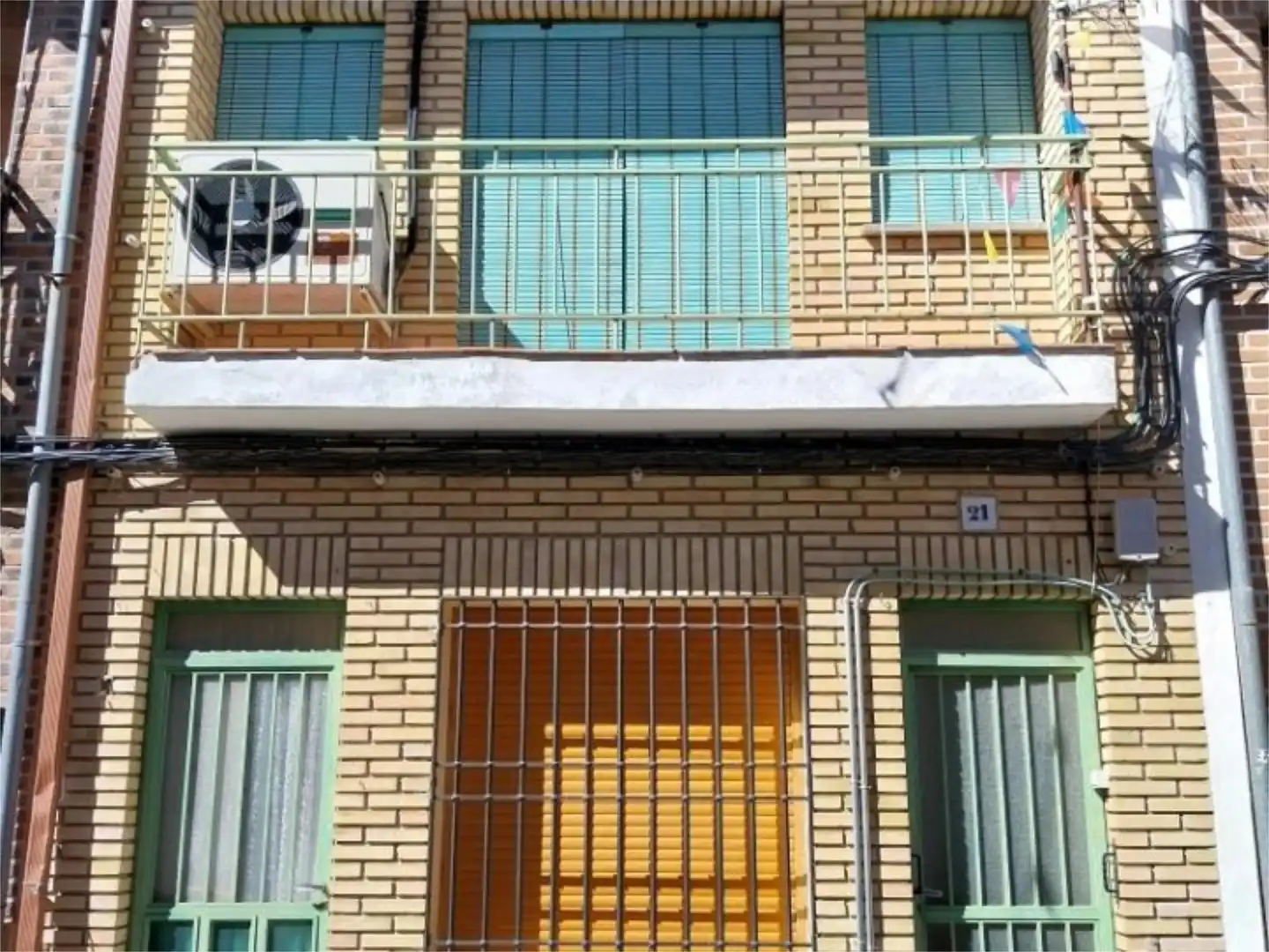 Vista exterior de Piso en venta en Herreruela de Oropesa con Amueblado y Balcón