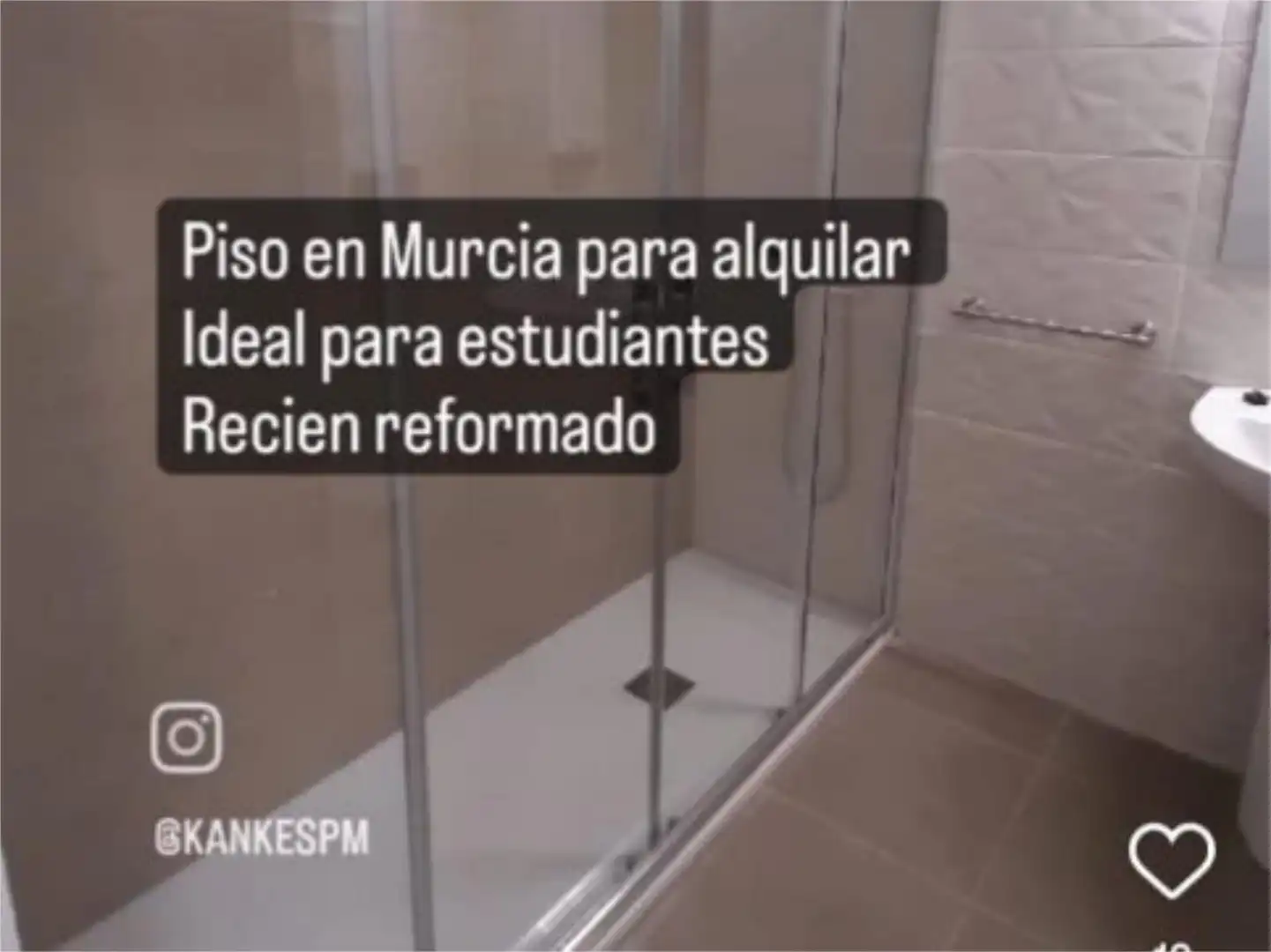Pis de lloguer a Calle Princesa, 1, El Carmen Bany de Pis de lloguer en Murcia amb Moblat