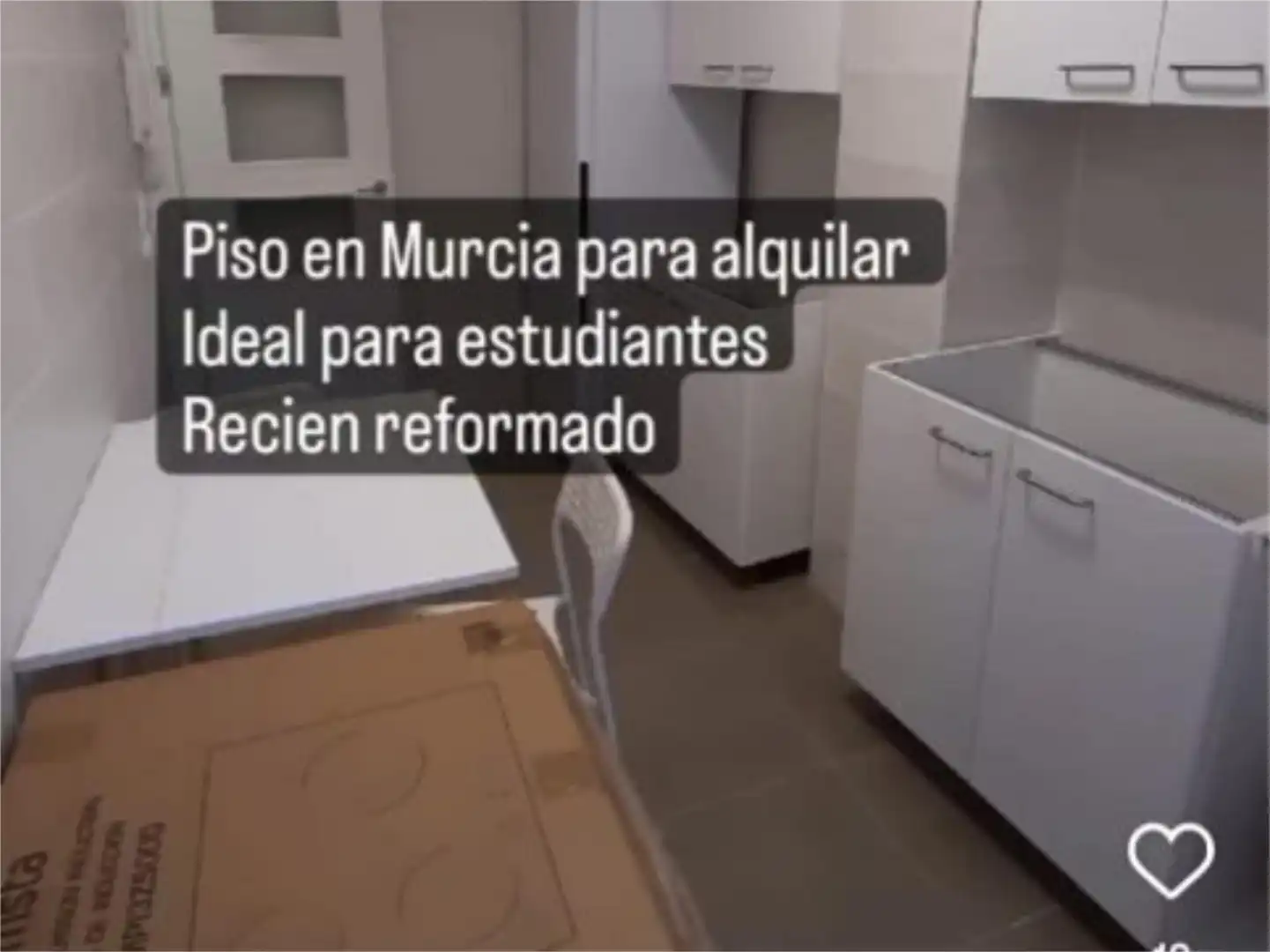 Pis de lloguer a Calle Princesa, 1, El Carmen Cuina de Pis de lloguer en Murcia amb Moblat