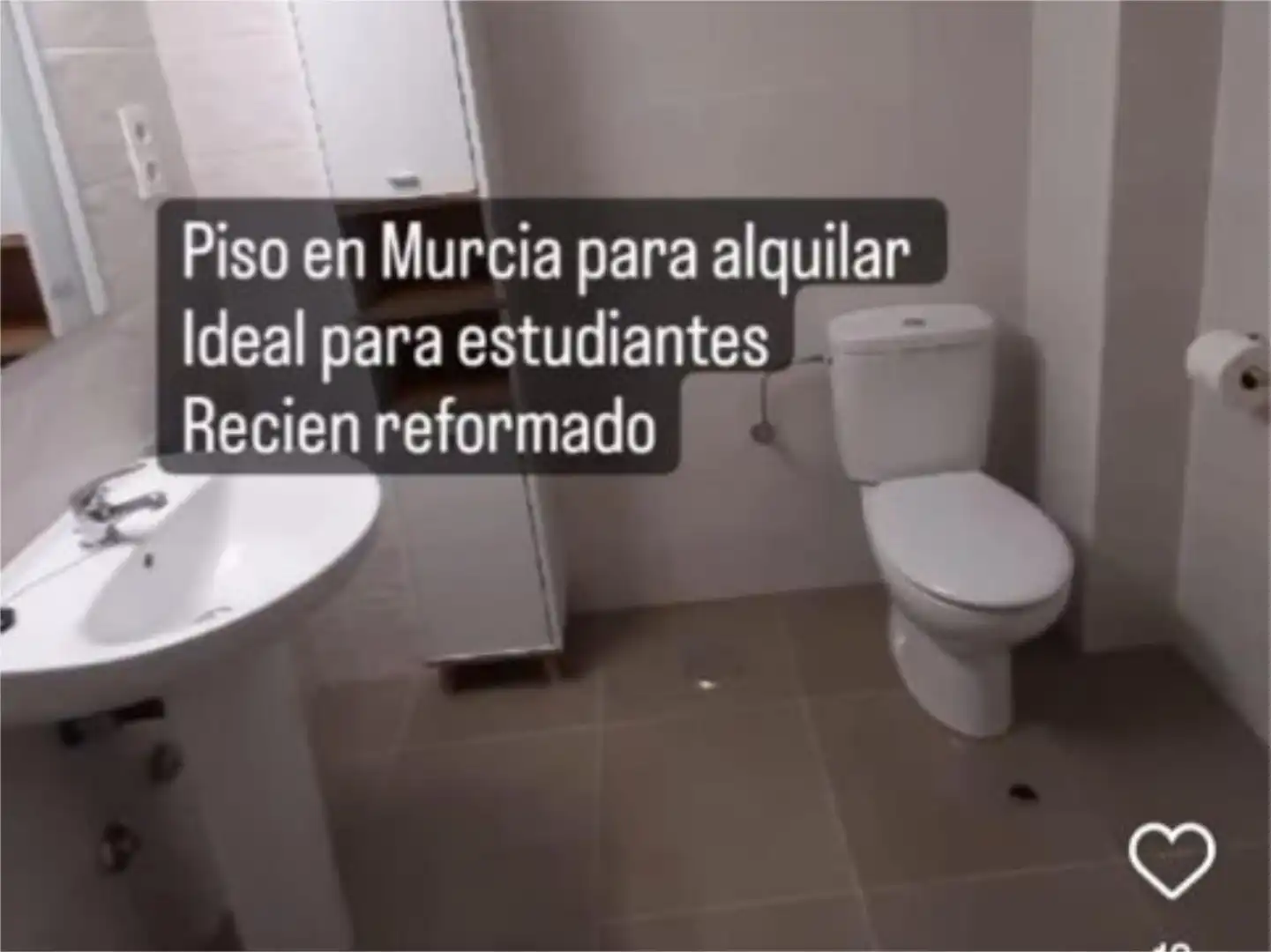 Pis de lloguer a Calle Princesa, 1, El Carmen Bany de Pis de lloguer en Murcia amb Moblat