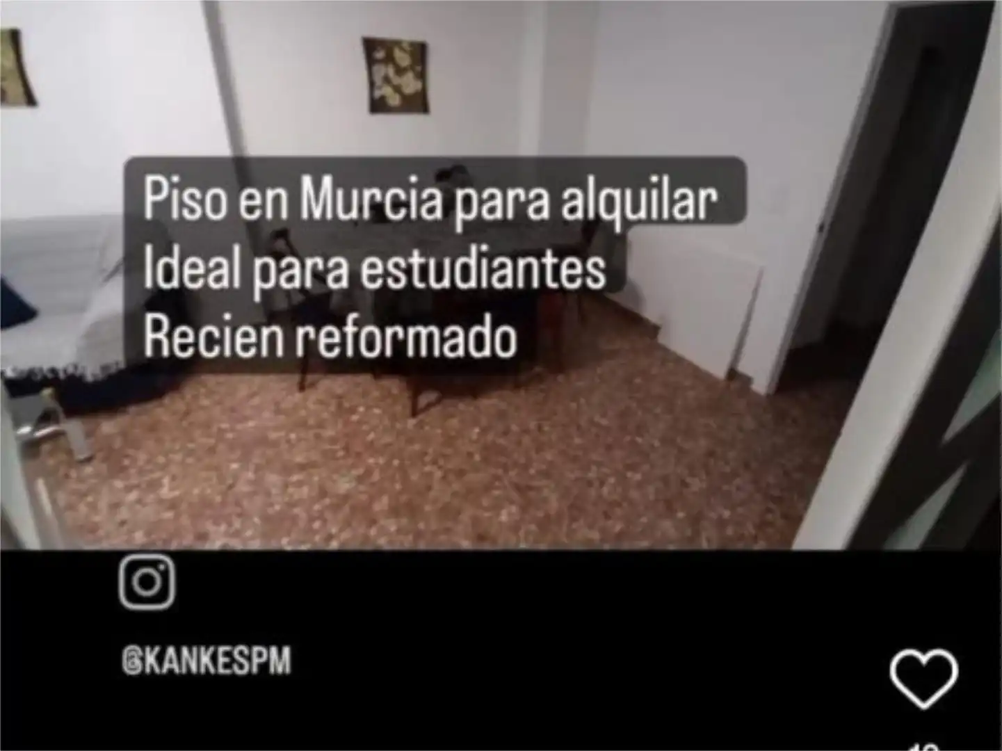 Pis de lloguer a Calle Princesa, 1, El Carmen Dormitori de Pis de lloguer en Murcia amb Moblat