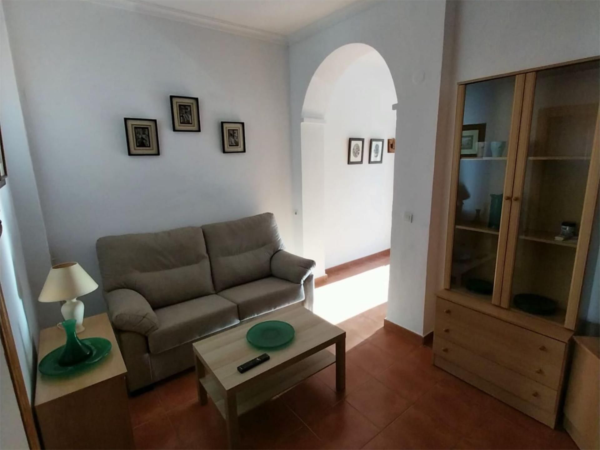 Living room of Single-family semi-detached to rent in Málaga Capital  with Air Conditioner and Furnished