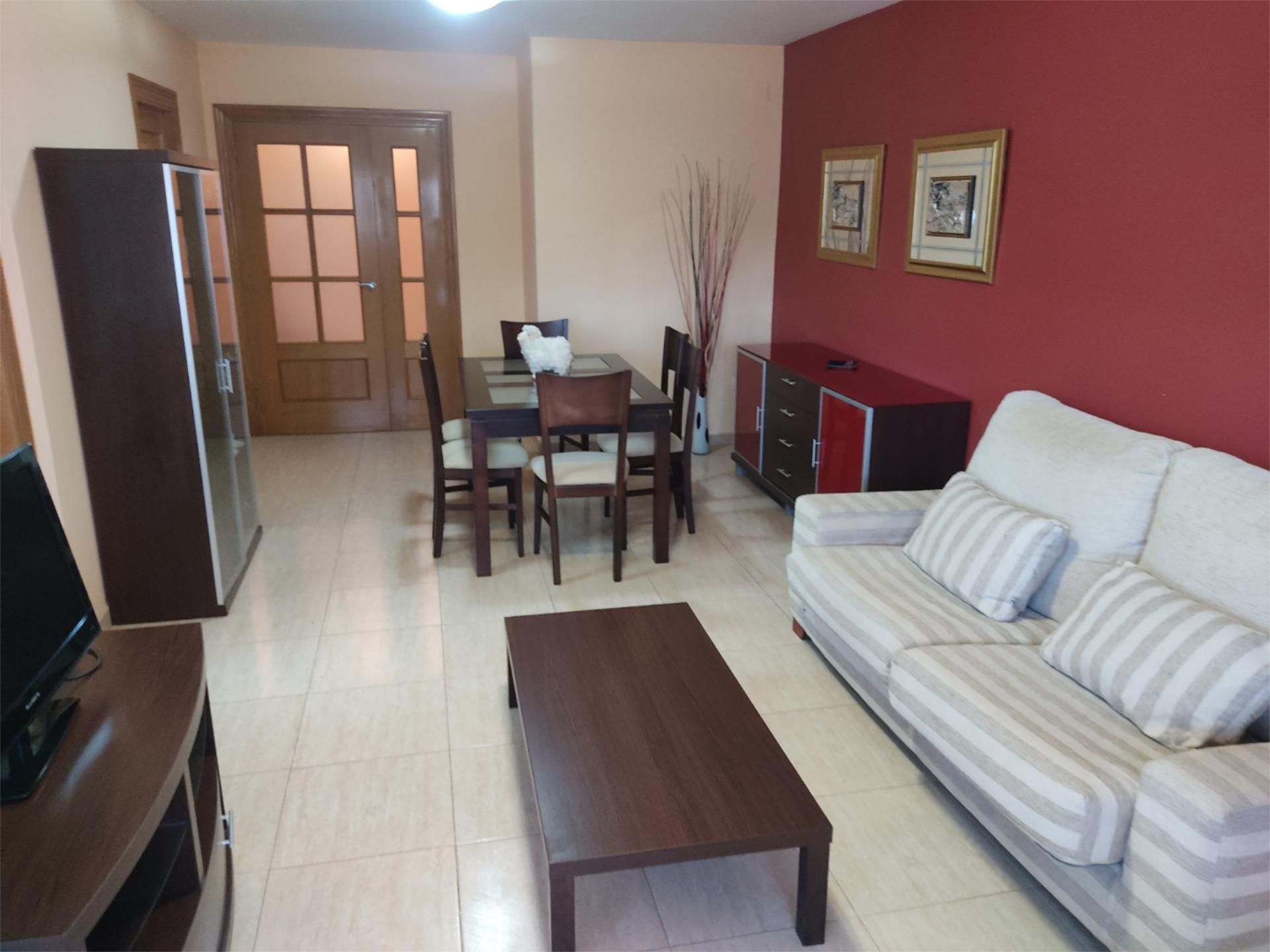 Living room of Flat to rent in L'Aldea  with Air Conditioner, Terrace and Storage room