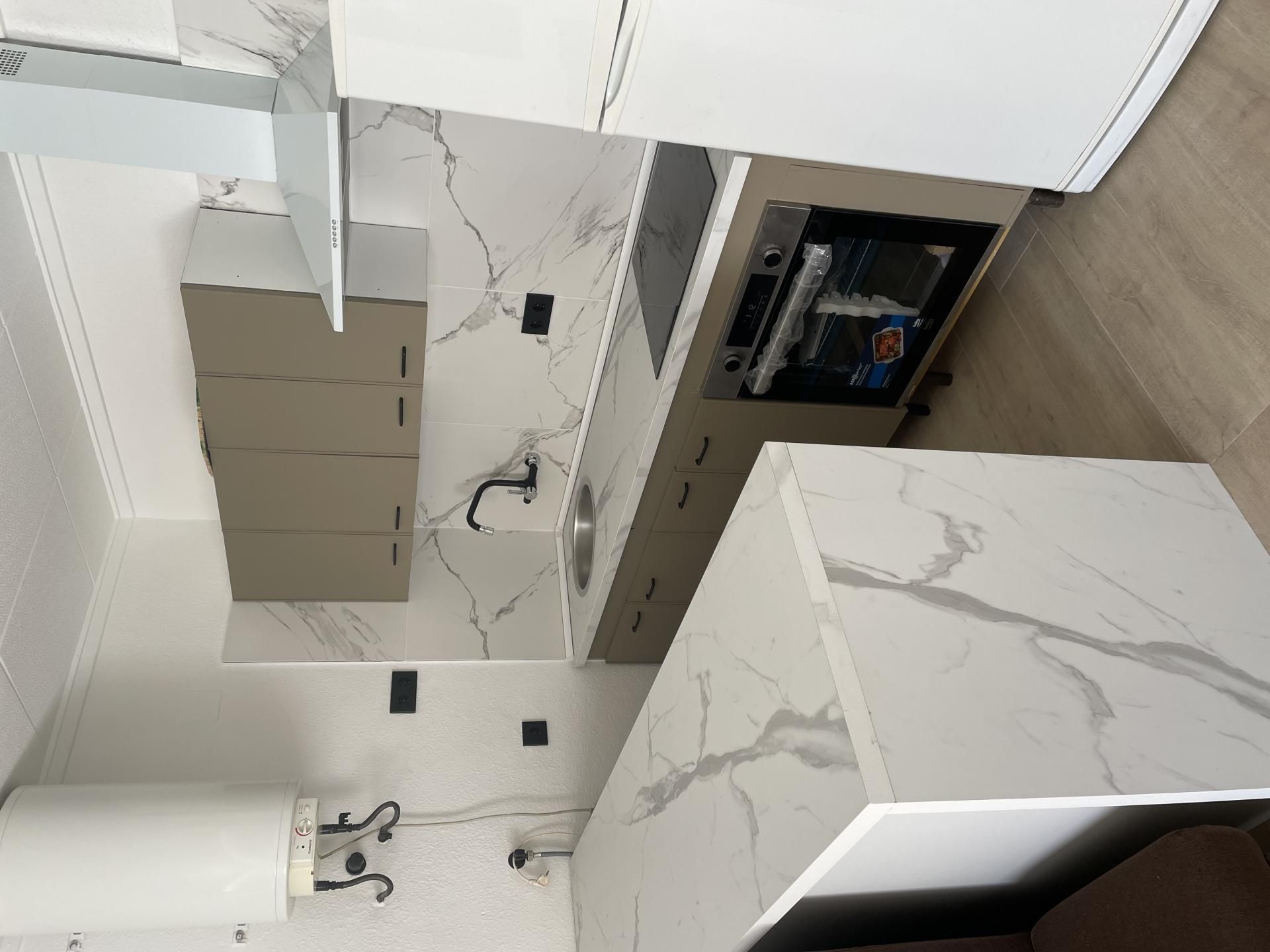 Küche von Wohnung miete in San Fulgencio mit Klimaanlage, Heizung und Privatgarten