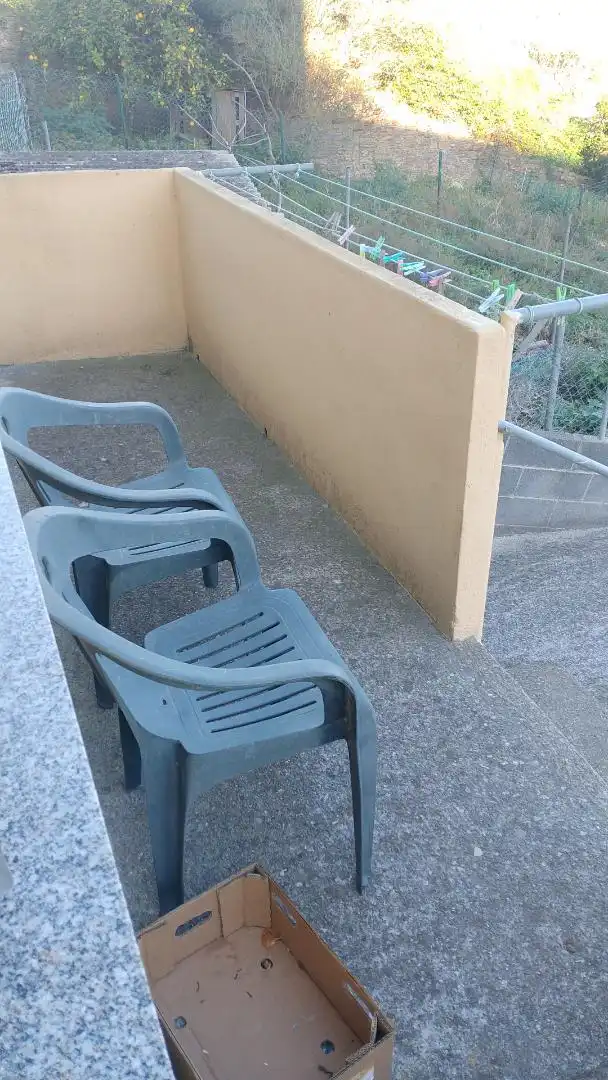 Terrace of Flat for share in Ribadeo  with Terrace, Washing machine and TV