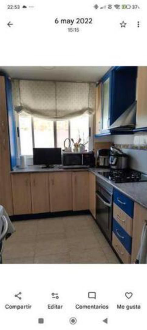 Kitchen of Flat for sale in  Murcia Capital  with Heating, Terrace and Furnished