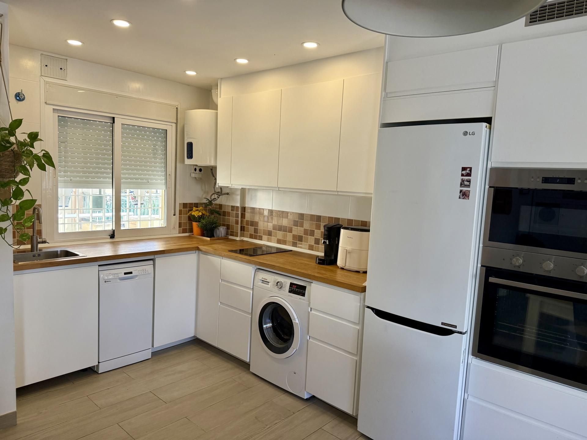 Kitchen of Duplex for sale in Málaga Capital  with Air Conditioner, Terrace and Balcony