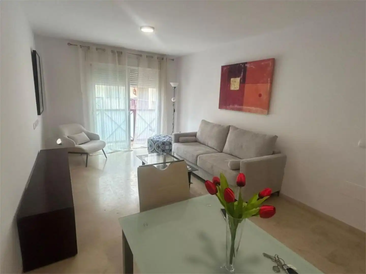 Apartments for rent in Camino Viejo de Coín, 16, Centro Living room of Apartments for rent in Mijas with Furnished and Balcony