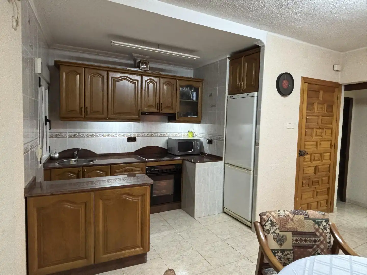 Küche von Wohnung zum Verkauf in Moraleja mit Klimaanlage, Terrasse und Abstellraum